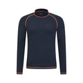 Indigo - Front - Mountain Warehouse Mens Long-Sleeved Rash Guard