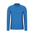 Corn Blue - Front - Mountain Warehouse Mens Long-Sleeved Rash Guard