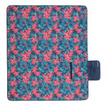 Navy - Side - Animal Recycled Floral Picnic Mat