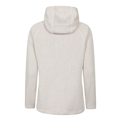 Beige - Back - Mountain Warehouse Womens-Ladies Nevis Full Zip Hoodie