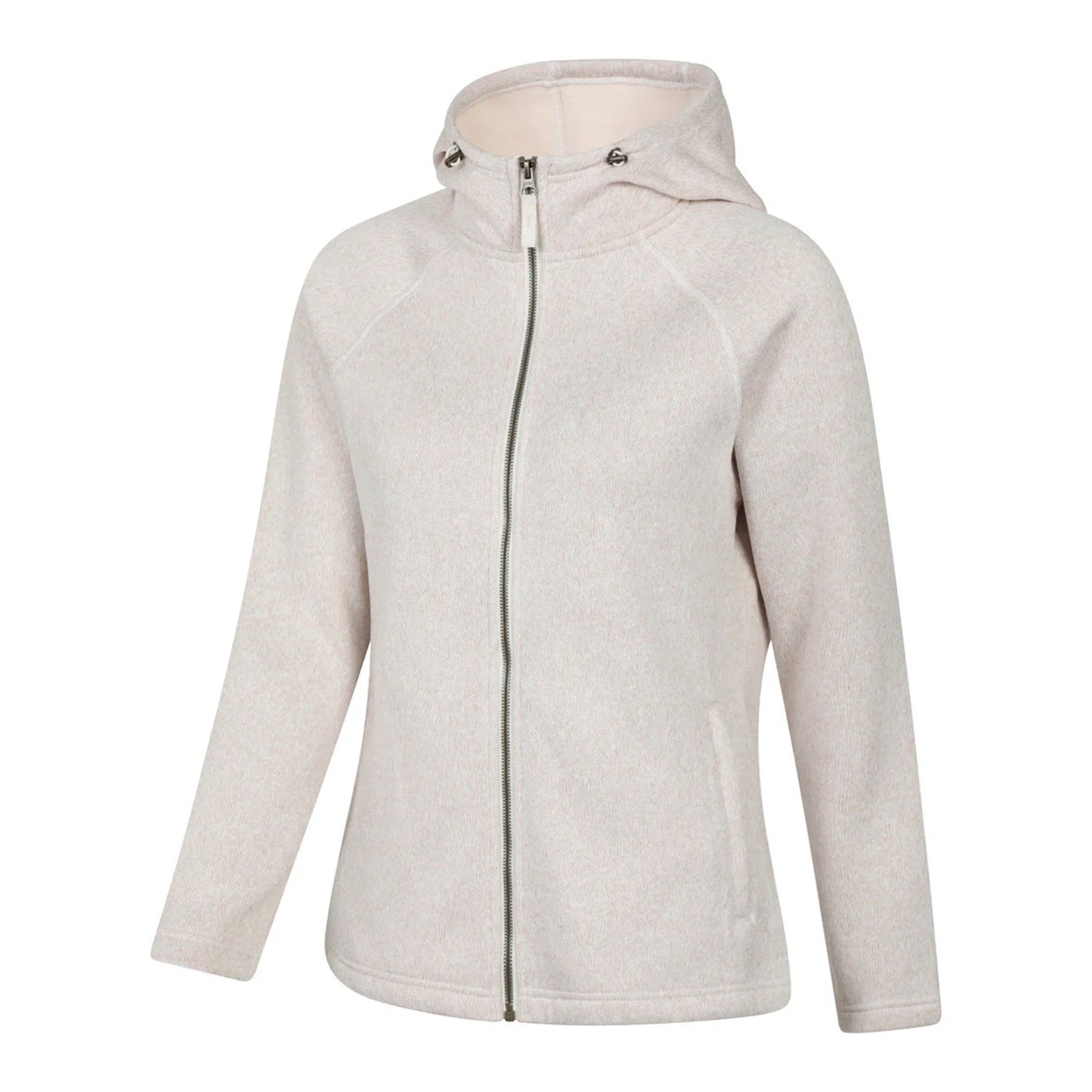 Beige - Lifestyle - Mountain Warehouse Womens-Ladies Nevis Full Zip Hoodie