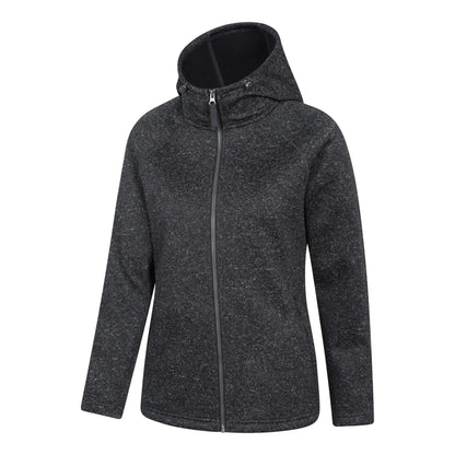 Dark Grey - Lifestyle - Mountain Warehouse Womens-Ladies Nevis Full Zip Hoodie