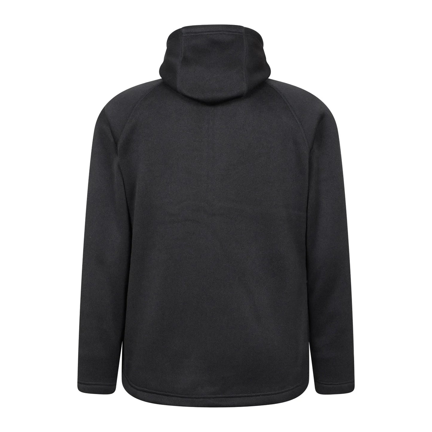 Jet Black - Back - Mountain Warehouse Womens-Ladies Nevis Full Zip Hoodie