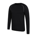 Black - Back - Mountain Warehouse Mens Energy Recycled Active Top
