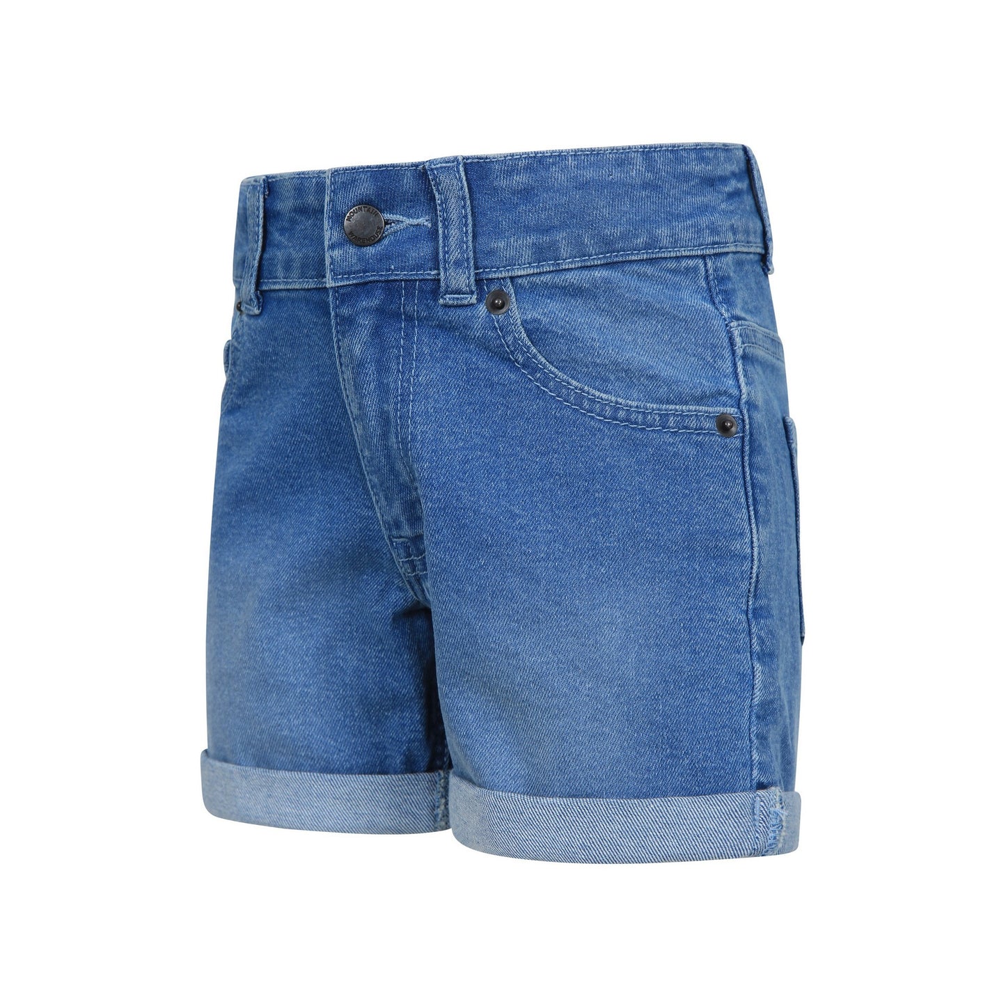 Denim - Side - Mountain Warehouse Childrens-Kids Denim Shorts