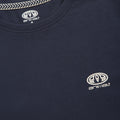 Dark Blue - Side - Animal Mens Tommy Graphic Print Organic Long-Sleeved T-Shirt