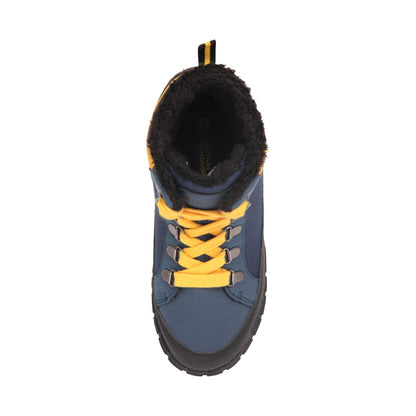 Navy - Pack Shot - Mountain Warehouse Childrens-Kids Venture Boots