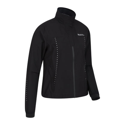 Black - Lifestyle - Mountain Warehouse Womens-Ladies Pro 2.5 Layer Cycling Jacket