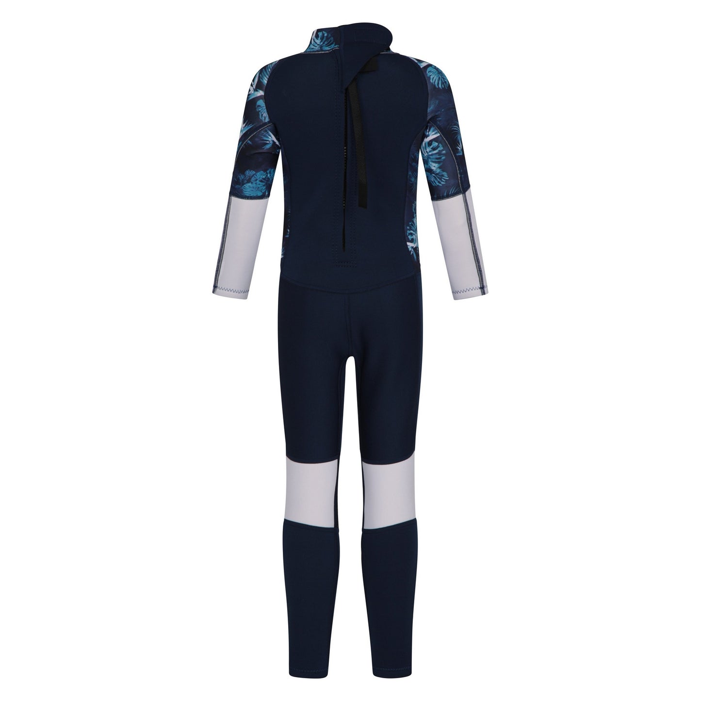 Blue - Back - Mountain Warehouse Childrens-Kids Full Wetsuit