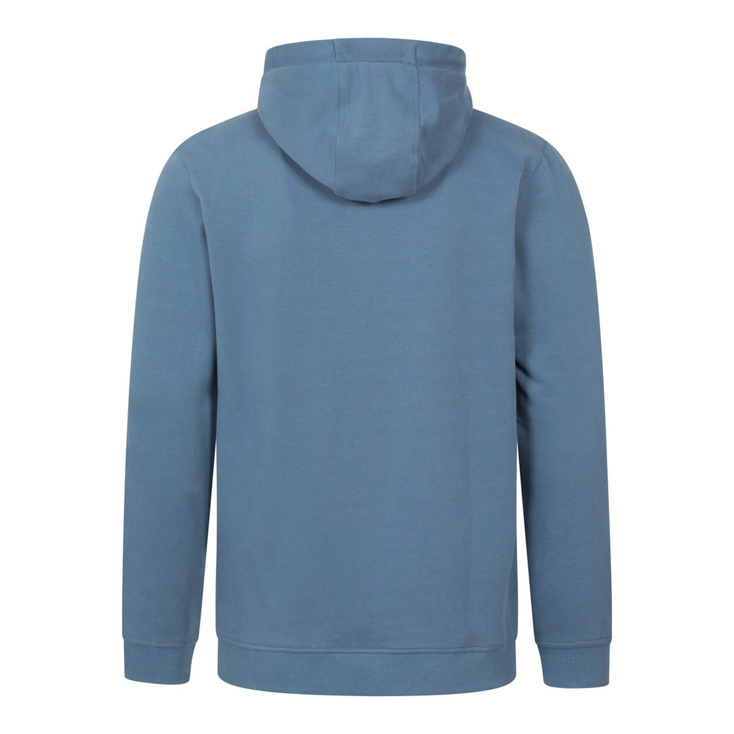 Light Blue - Back - Mountain Warehouse Mens Circle Mountain Drawcord Full Zip Hoodie