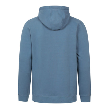 Light Blue - Back - Mountain Warehouse Mens Circle Mountain Drawcord Full Zip Hoodie
