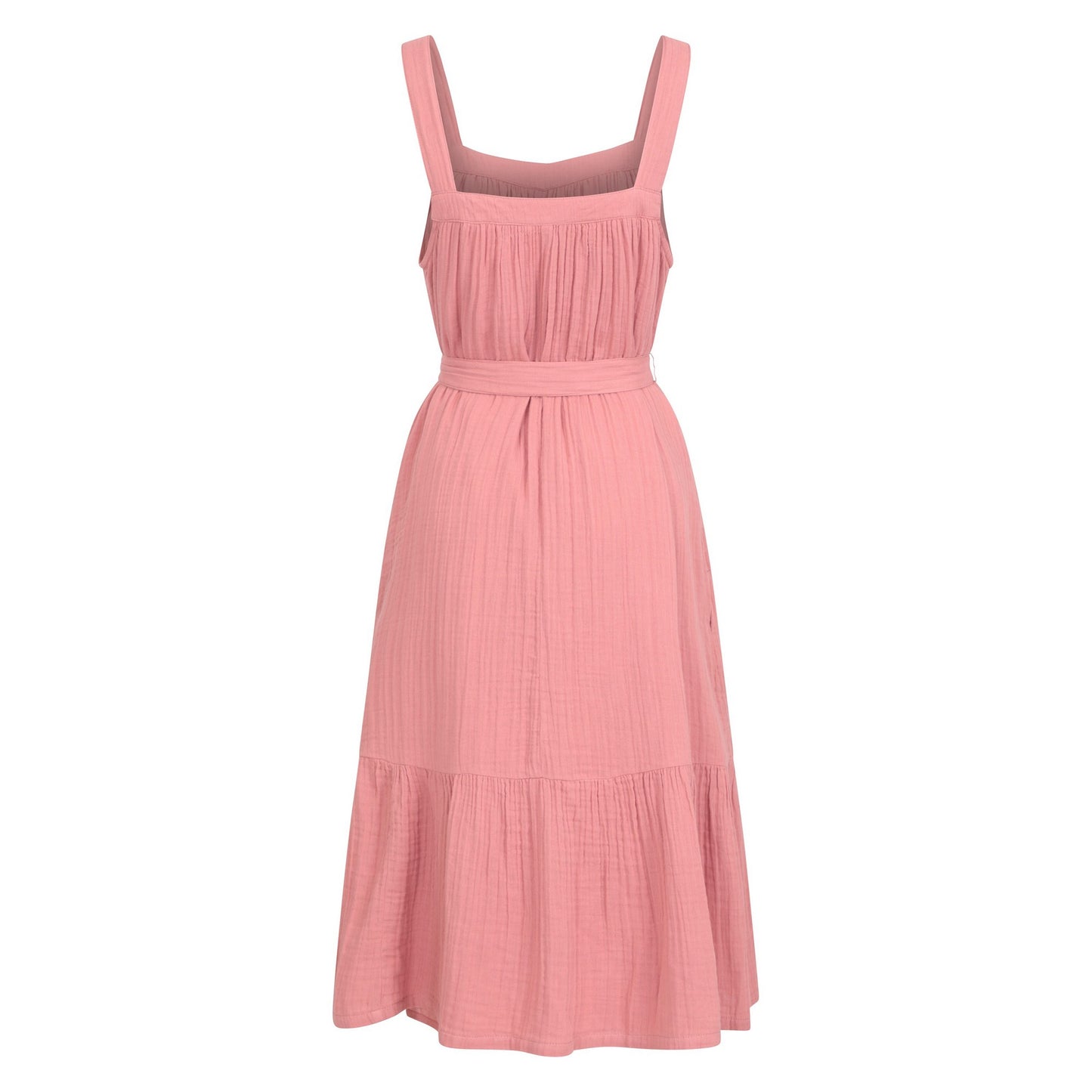 Blush - Back - Mountain Warehouse Womens-Ladies Hawaii Strappy Waist Tie Summer Dress