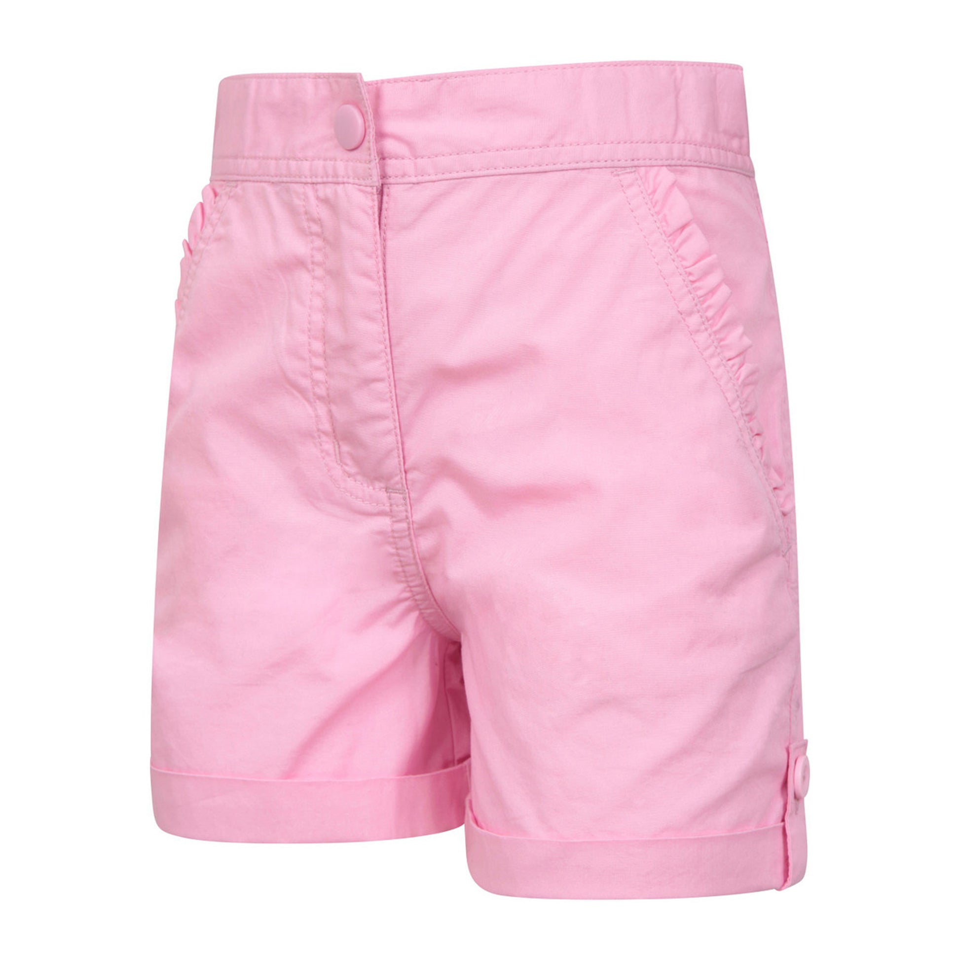 Pale Pink - Side - Mountain Warehouse Childrens-Kids Shore Shorts
