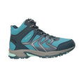 Teal - Back - Mountain Warehouse Womens-Ladies Shadow Softshell Walking Boots