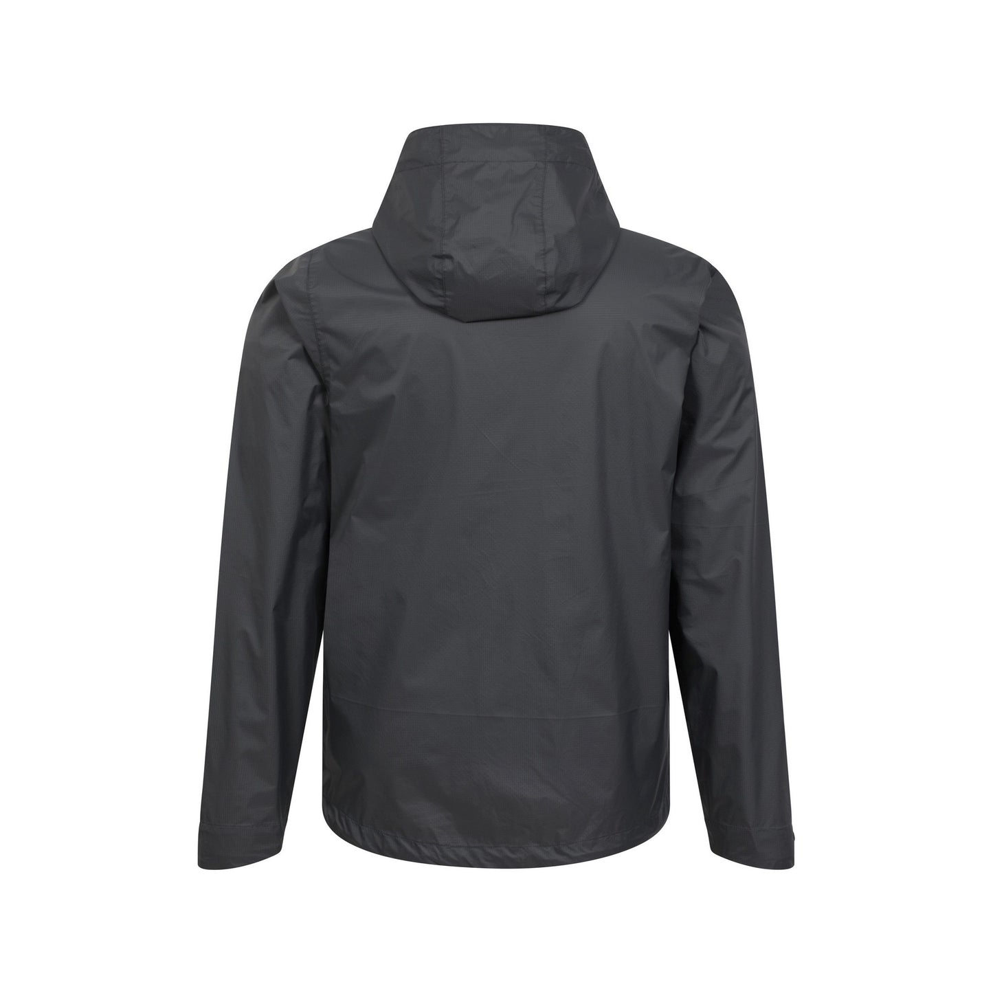 Dark Grey - Back - Mountain Warehouse Mens Packaway Waterproof Jacket