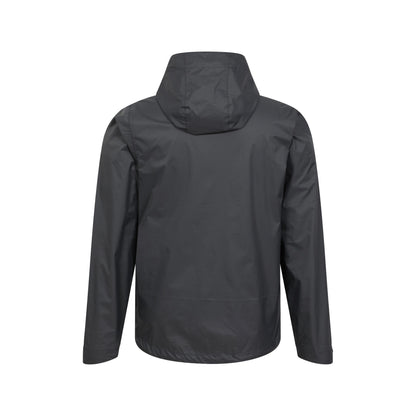 Dark Grey - Back - Mountain Warehouse Mens Packaway Waterproof Jacket
