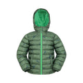Khaki Green - Front - Mountain Warehouse Childrens-Kids Seasons Dinosaur Padded Jacket