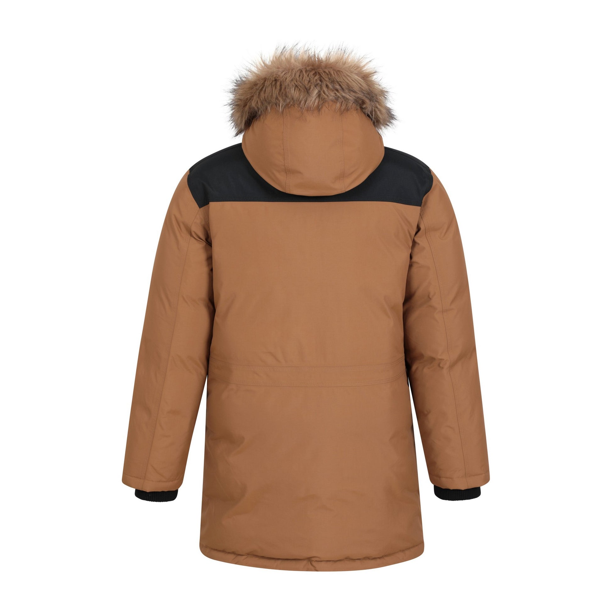 Tan - Back - Mountain Warehouse Mens Antarctic Extreme Waterproof Jacket