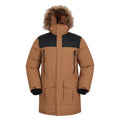 Tan - Front - Mountain Warehouse Mens Antarctic Extreme Waterproof Jacket