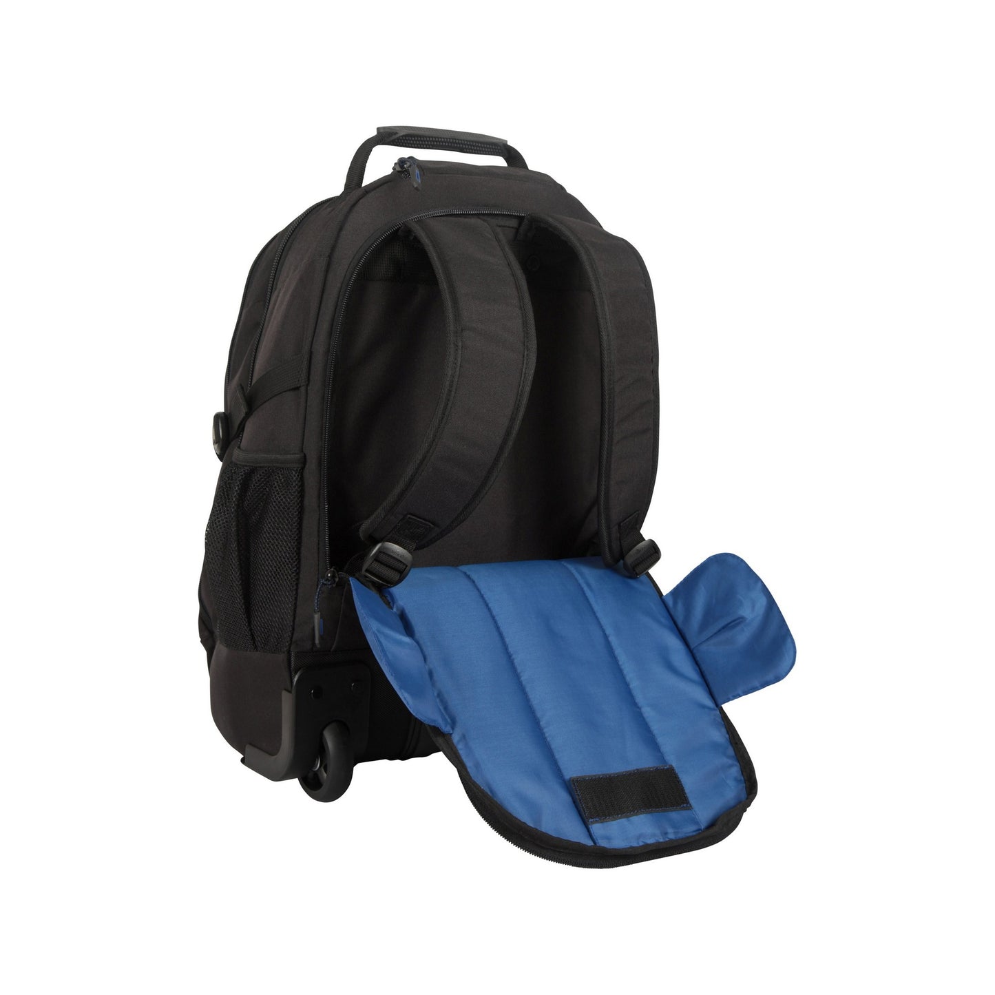 Black - Back - Mountain Warehouse Hybrid Wheel Backpack