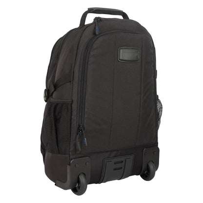 Black - Lifestyle - Mountain Warehouse Hybrid Wheel Backpack