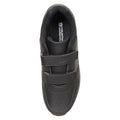 Black - Pack Shot - Mountain Warehouse Childrens-Kids Blaze School Shoes