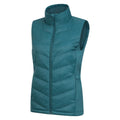 Teal - Lifestyle - Mountain Warehouse Womens-Ladies Turbine Hybrid Gilet