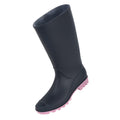 Dark Blue - Pack Shot - Mountain Warehouse Womens-Ladies Splash Wellington Boots