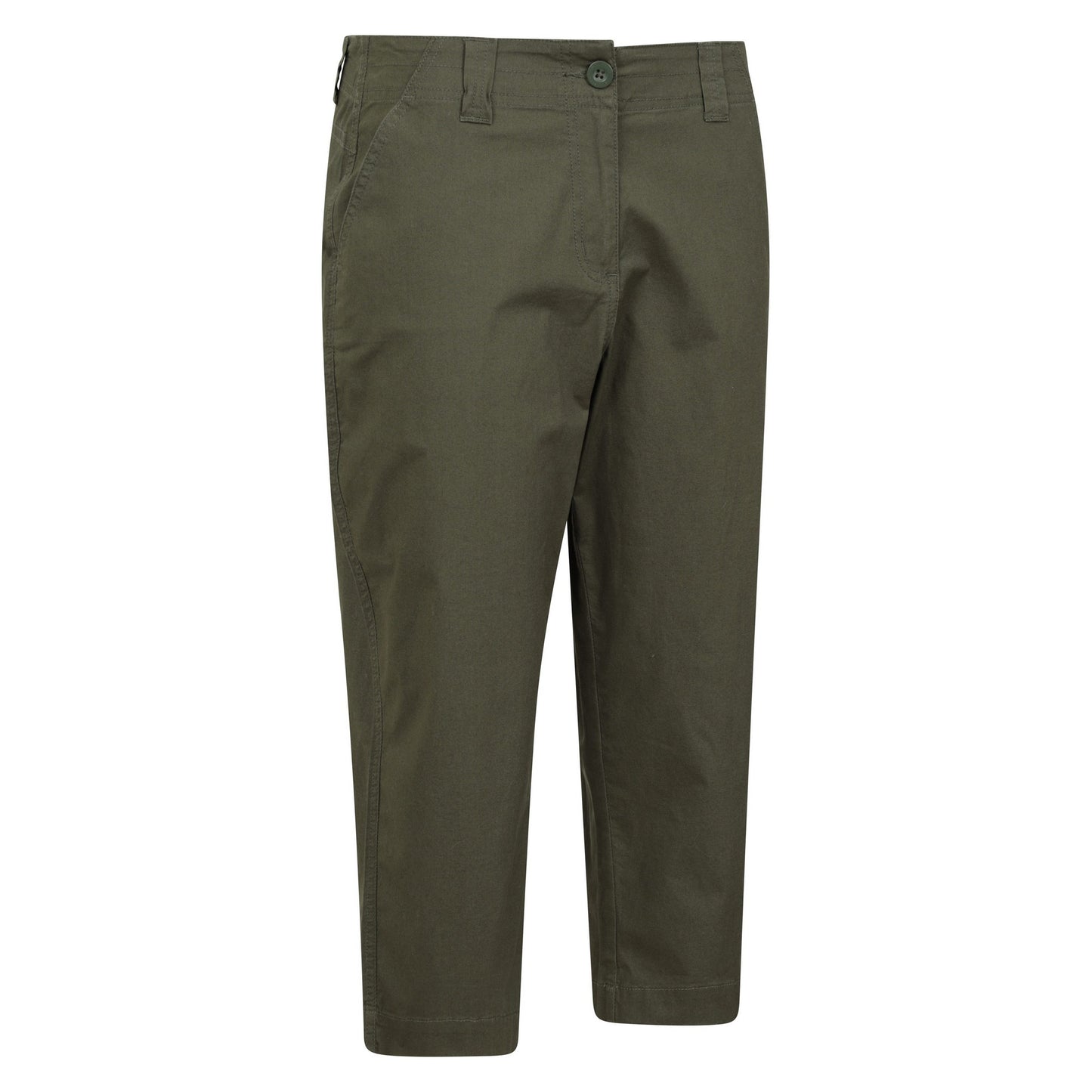 Khaki Green - Lifestyle - Mountain Warehouse Womens-Ladies Coastal Stretch Capri