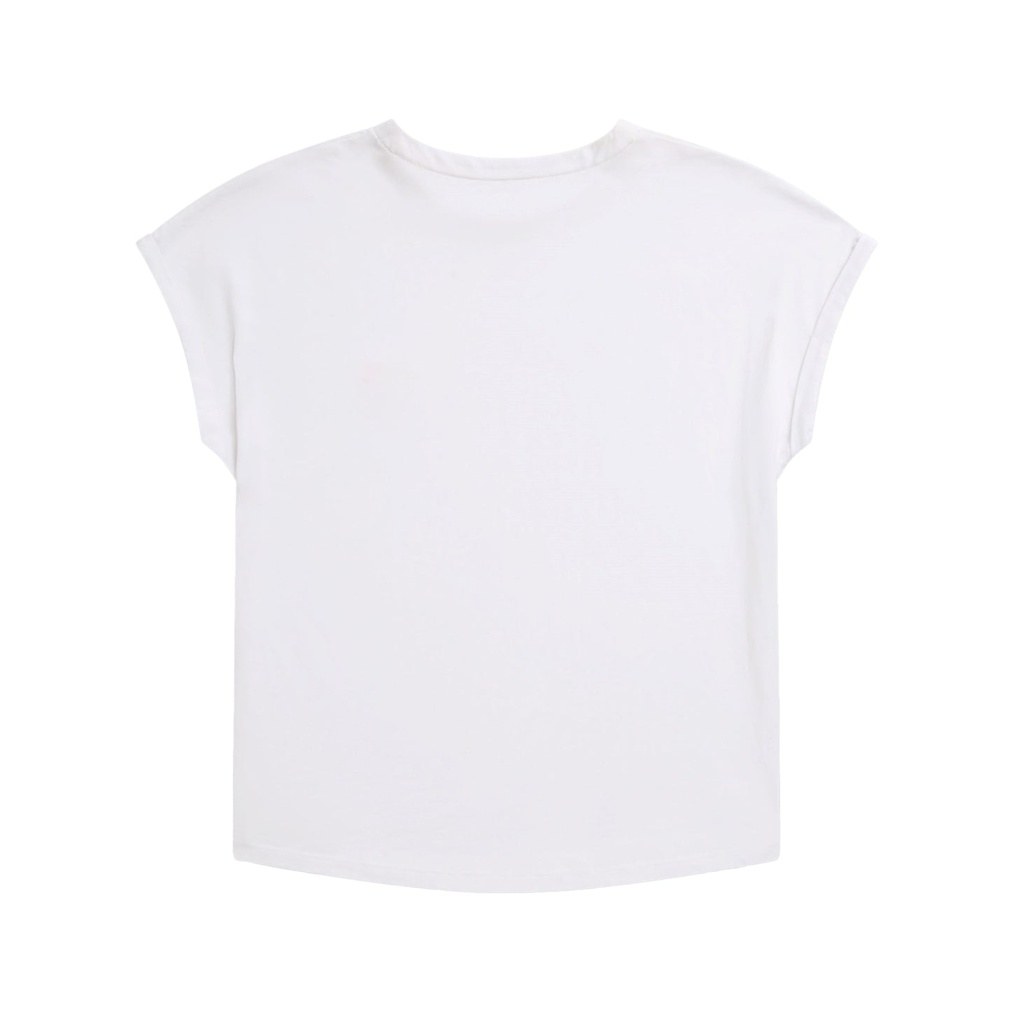 White - Back - Animal Womens-Ladies Holly Logo Organic T-Shirt