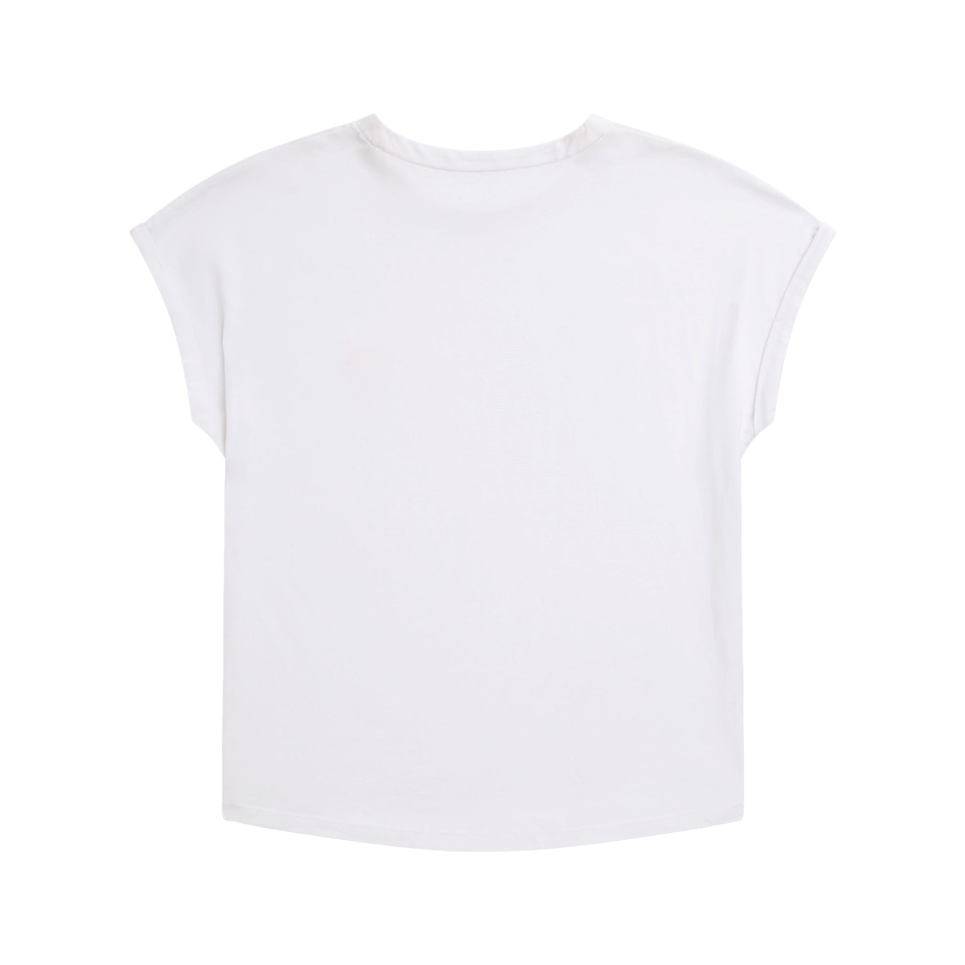 White - Back - Animal Womens-Ladies Holly Logo Organic T-Shirt