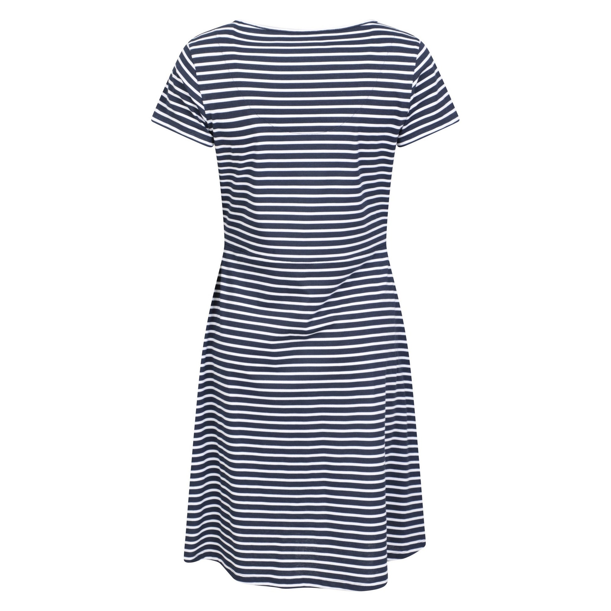 Blue - Back - Mountain Warehouse Womens-Ladies Essentials Lora Stripe Skater Dress