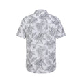 White - Back - Mountain Warehouse Mens Tropical Monstera Leaf Shirt