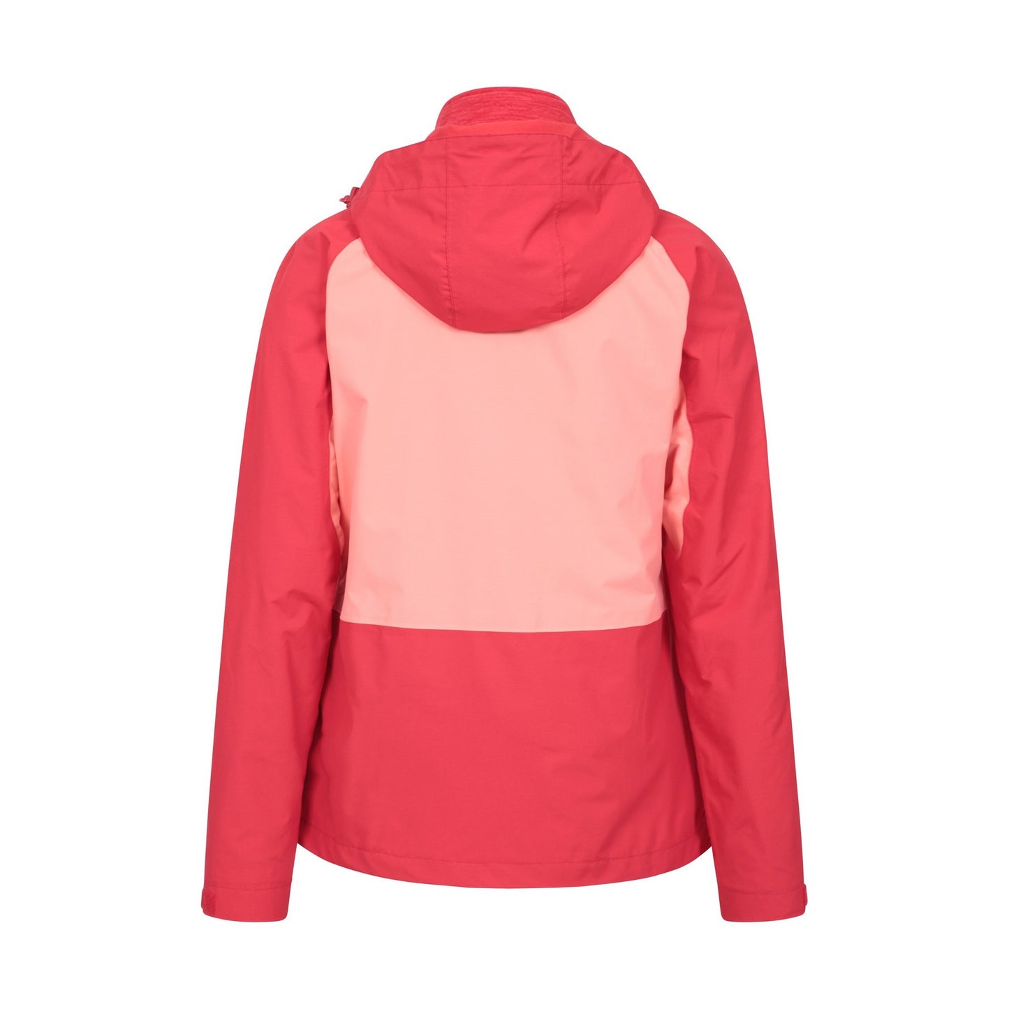 Dark Red - Back - Mountain Warehouse Womens-Ladies Thunderstorm 3 in 1 Jacket