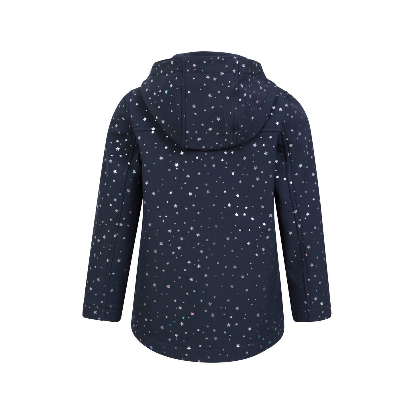 Iridescent - Back - Mountain Warehouse Childrens-Kids Exodus II Star Water Resistant Soft Shell Jacket