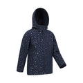 Iridescent - Side - Mountain Warehouse Childrens-Kids Exodus II Star Water Resistant Soft Shell Jacket