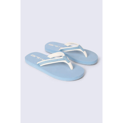 Blue - Front - Animal Womens-Ladies Marti Recycled Flip Flops