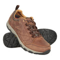 Brown - Front - Mountain Warehouse Womens-Ladies Extreme Pioneer Leather Walking Shoes