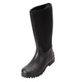 Black - Front - Mountain Warehouse Mens Mucker Neoprene Wellington Boots