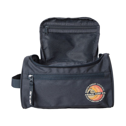 Navy - Lifestyle - Animal Printed Recycled Toiletry Bag