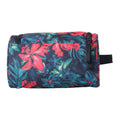 Fiery Coral - Back - Animal Tropical Recycled Toiletry Bag