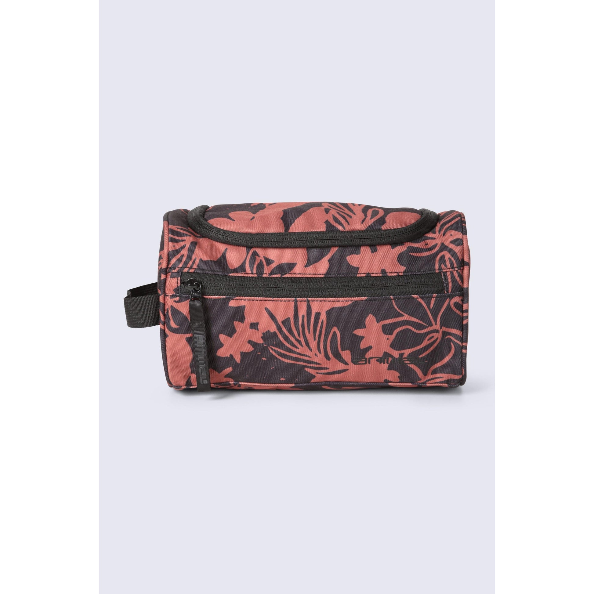 Rust - Front - Animal Tropical Recycled Toiletry Bag