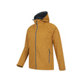 Mustard - Side - Mountain Warehouse Mens Summit Extreme Waterproof 2.5 Layer Jacket