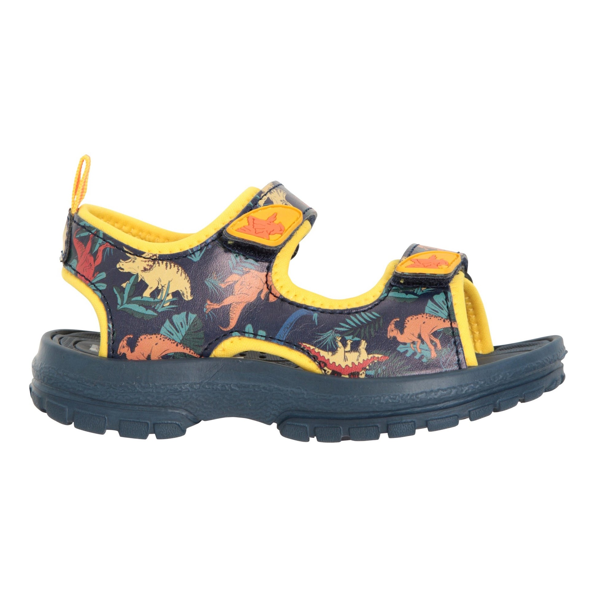 Mustard - Lifestyle - Mountain Warehouse Childrens-Kids Sand Dinosaurs Sandals