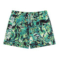 Bright Green - Front - Animal Childrens-Kids Jed Printed Swim Shorts