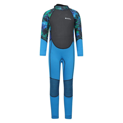 Bright Green - Front - Mountain Warehouse Childrens-Kids Electro Pulse Full Wetsuit