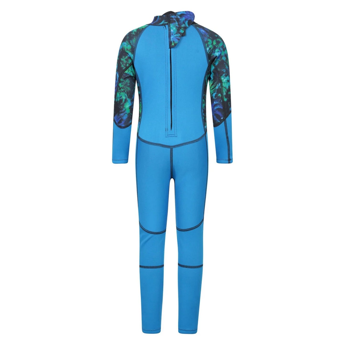 Bright Green - Back - Mountain Warehouse Childrens-Kids Electro Pulse Full Wetsuit