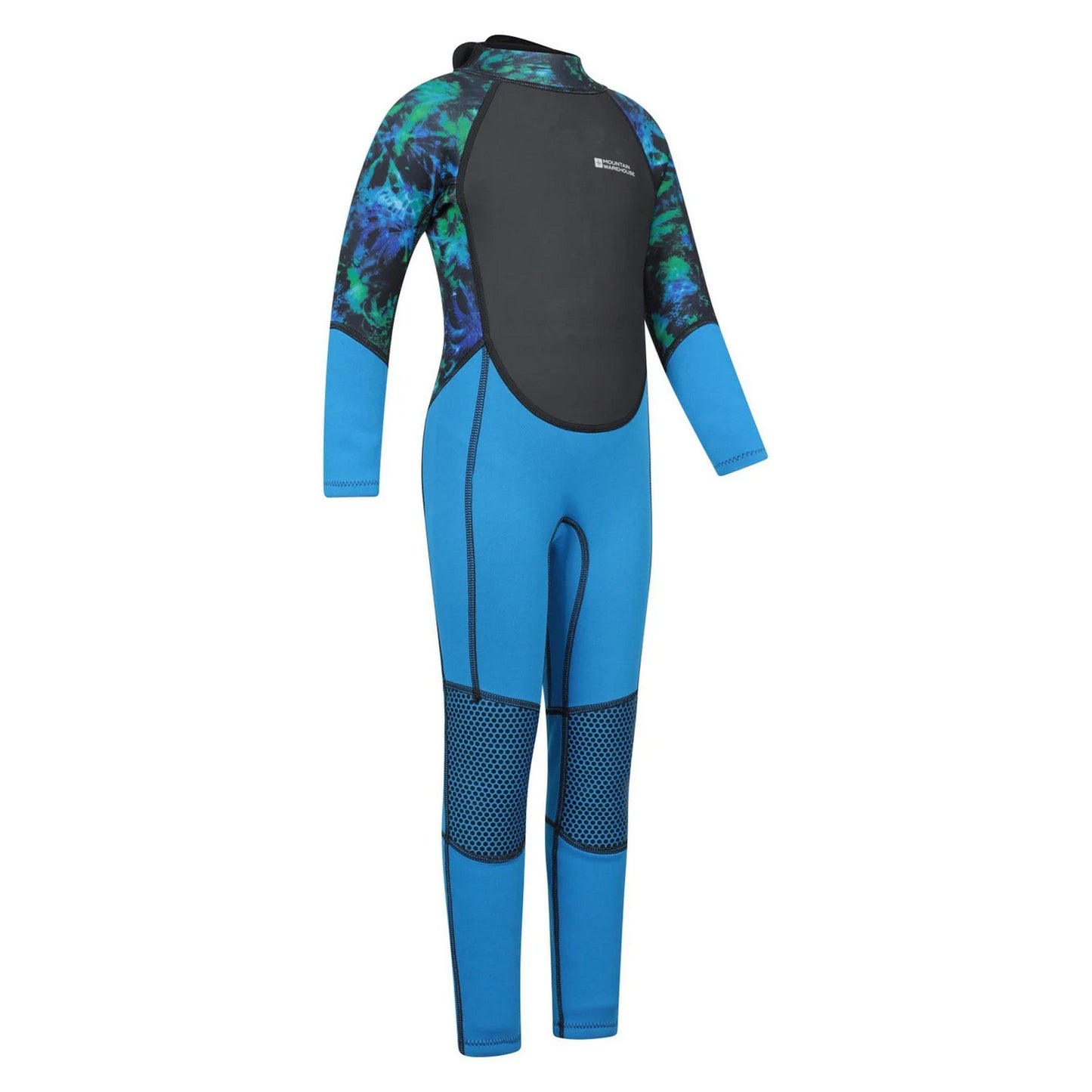 Bright Green - Side - Mountain Warehouse Childrens-Kids Electro Pulse Full Wetsuit