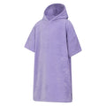 Light Purple - Lifestyle - Mountain Warehouse Childrens-Kids Driftwood Hooded Towel
