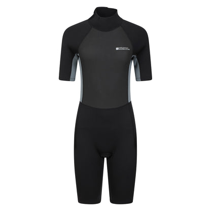 Charcoal - Front - Mountain Warehouse Womens-Ladies Tortuga Wetsuit